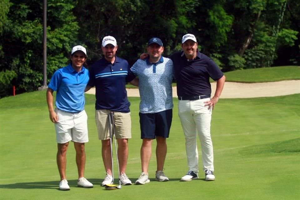 Andrés Martínez, Federico Lama, Patricio Berardini y Sergio López