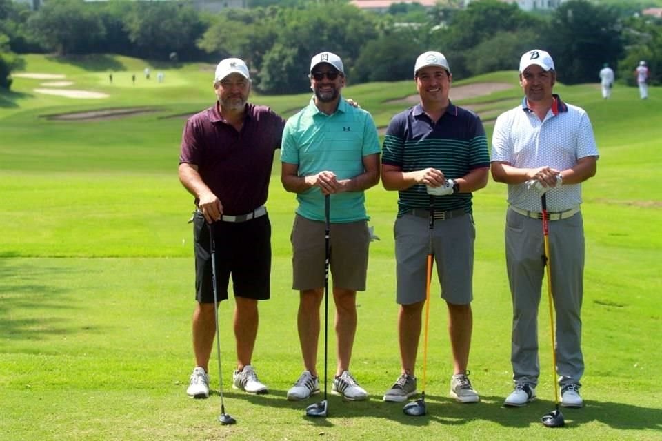 Rodolfo González, Bernardo Cueva, Arturo Esper y Miguel Ángel Rábago