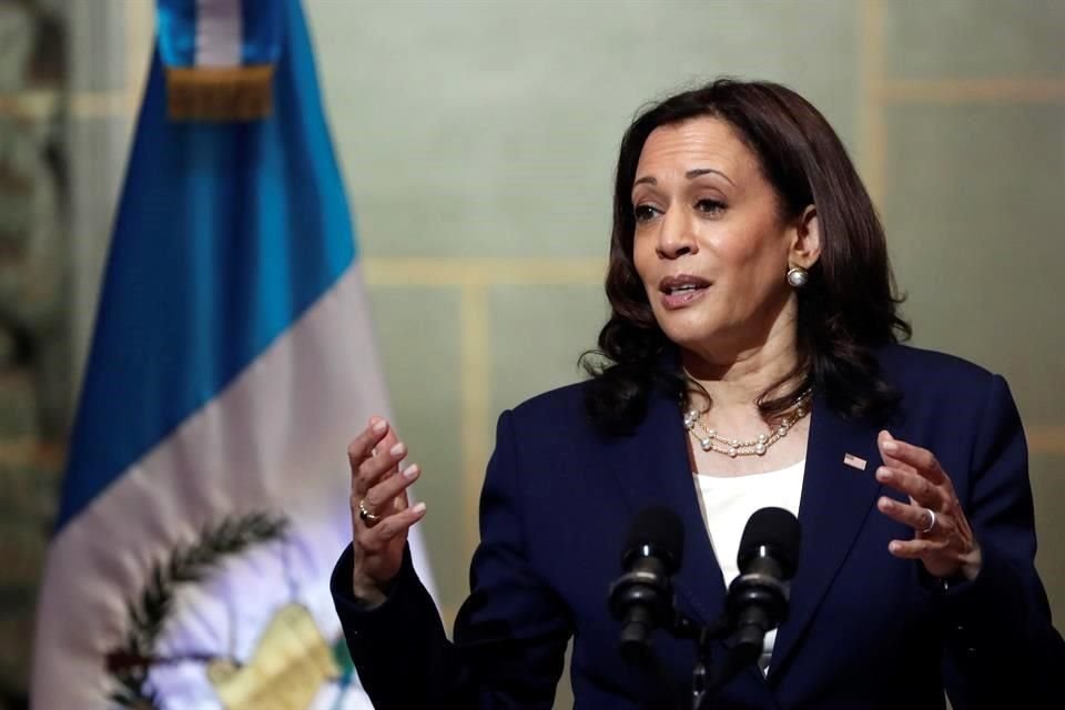 La vicepresidenta de Estados Unidos, Kamala Harris.