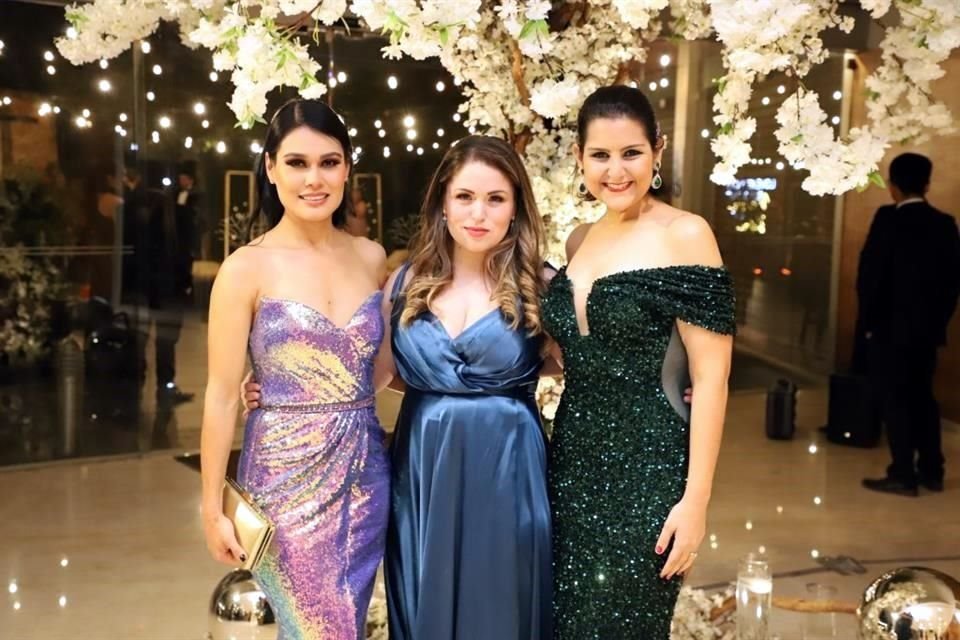 Fabiola Hernández, Natalia Martínez y Tania Sáenz