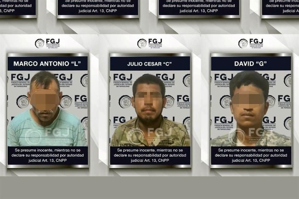 Las detenciones se registraron en los ejidos Carboneras y Laguna Madre, en San Fernando.