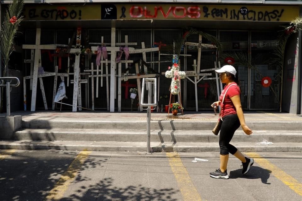 El colapso sucedió en la estación Olivos el 3 de mayo de 2021.