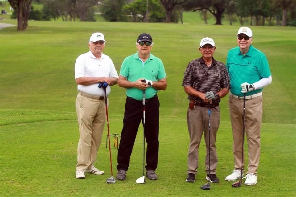 Aurelio Álvarez, Lisandro de la Garza, Jaime Tamez Fidalgo y Guillermo Rodríguez