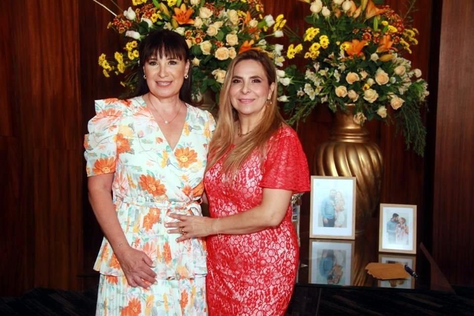 Diana García Salinas y Taidé Cantú de Sánchez