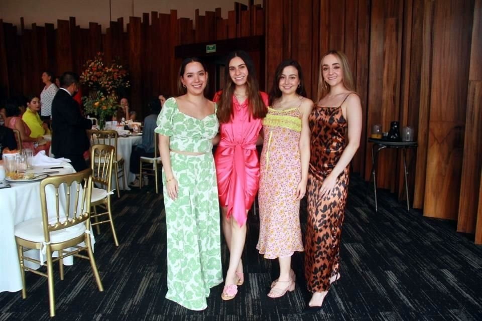 Ileana Rodríguez, Camila Garza, Stephanie Flores y Ana Gaby Siller Flores