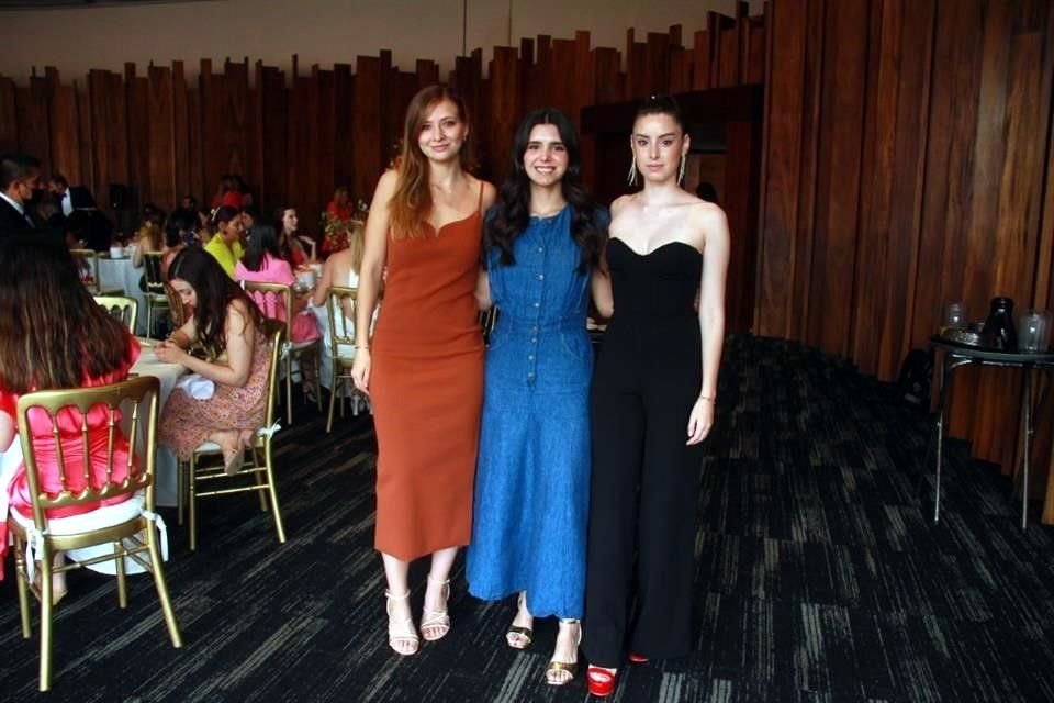 Stephanie Guerra, Natalia Gracida y Alexa Muñiz
