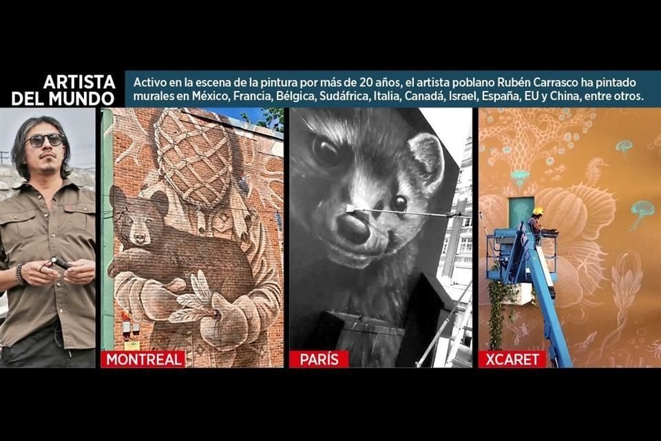 Rubén Carrasco, artista mexicano.