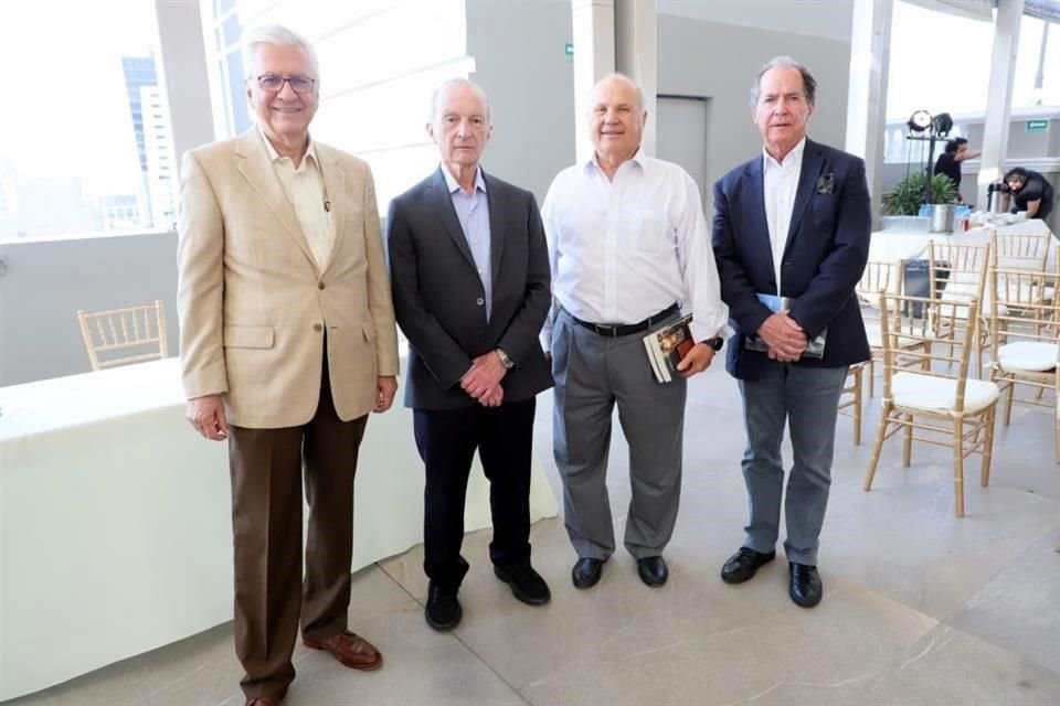 Cesareo Frias, Eduardo Elizondo Barragán, José Rodolfo Farías y Eduardo González Sada