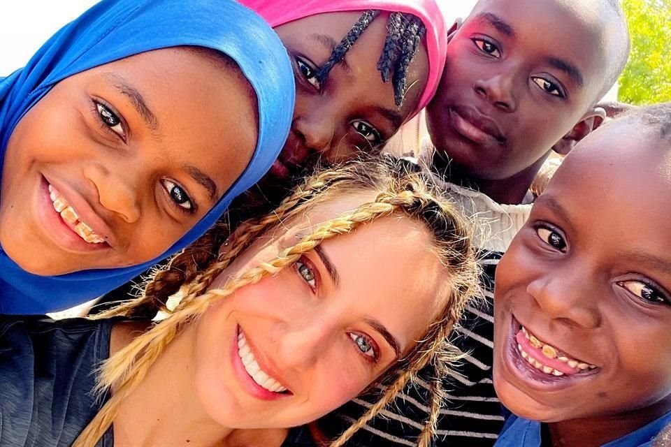 Grandes y emotivos momentos ha vivió durante su viaje a África.