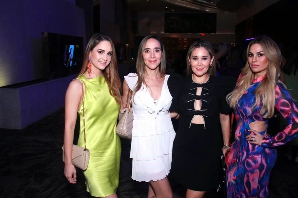 Velia Figueroa, Rossana Diego, Tenssy Meléndez e Ily Martínez