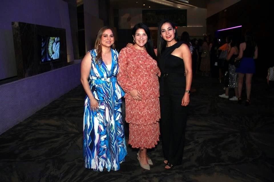 Diana González, Cynthia Hernández y Susana Regalado