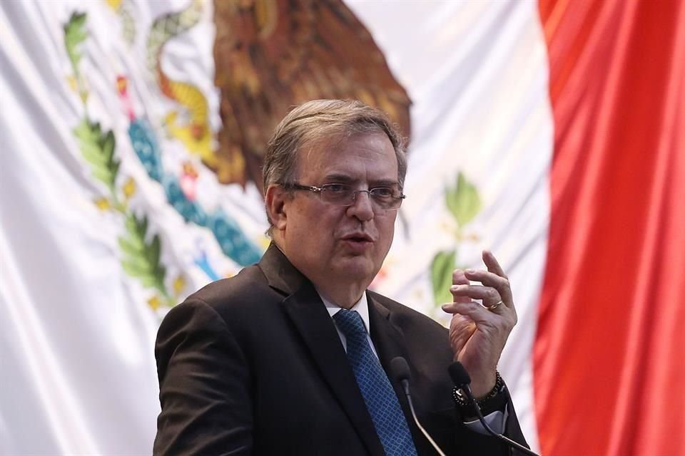 Marcelo Ebrard, Canciller de México.