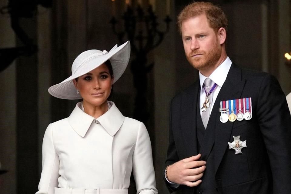 El Enrique y su esposa Meghan.