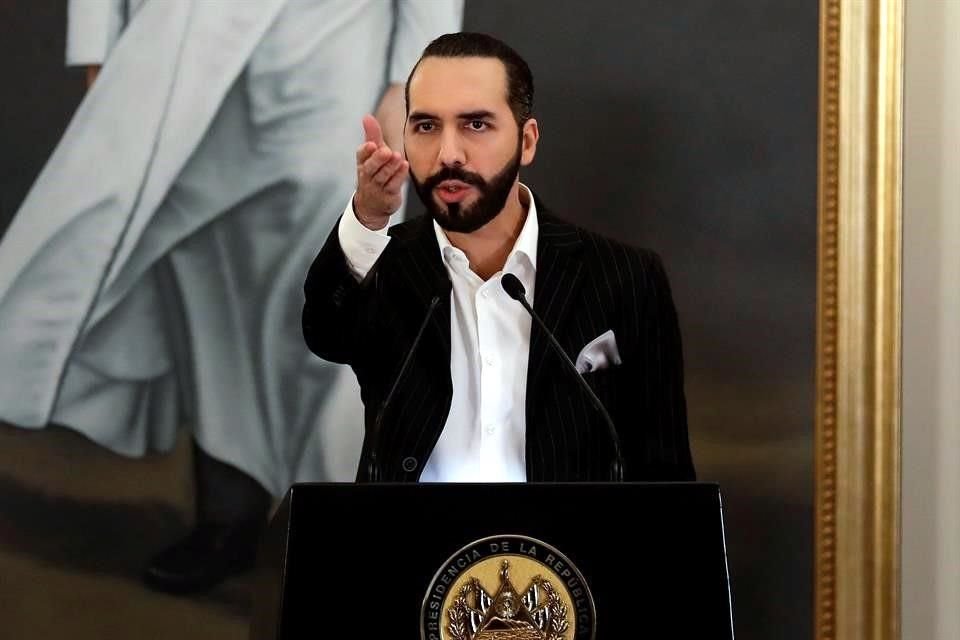 Nayib Bukele, Presidente de El Salvador.