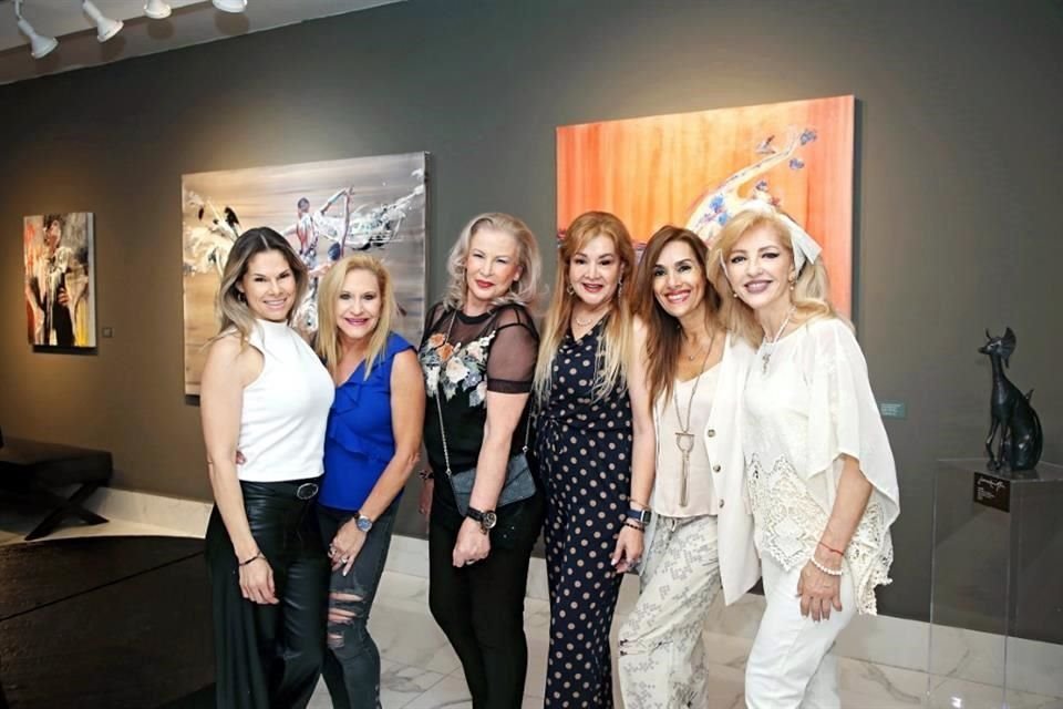 Paola Santos, Norma Ruiz, Mara Elena Bolsn, Alma Corts,  Olga Meja y Elsa Aguirre