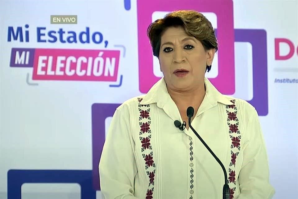 La candidata morenista dijo que se requiere un 'Gobierno del pueblo para el pueblo'.