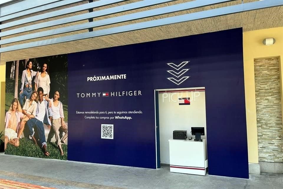 Tommy Hilfiger activa tiendas virtuales para compras digitales y físicas por remodelación de sus espacios.