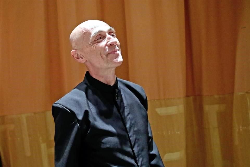El director Paolo Carignani tras la última interpretación de 'Aida'.