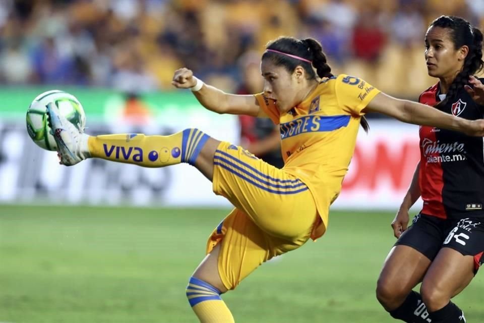 Tigres Femenil se impuso en el Uni 2-0 sobre el Atlas Femenil en el duelo de vuelta de los Cuartos de Final, con lo que avanzó a Semis del Clausura 2023 con global de 7-0.