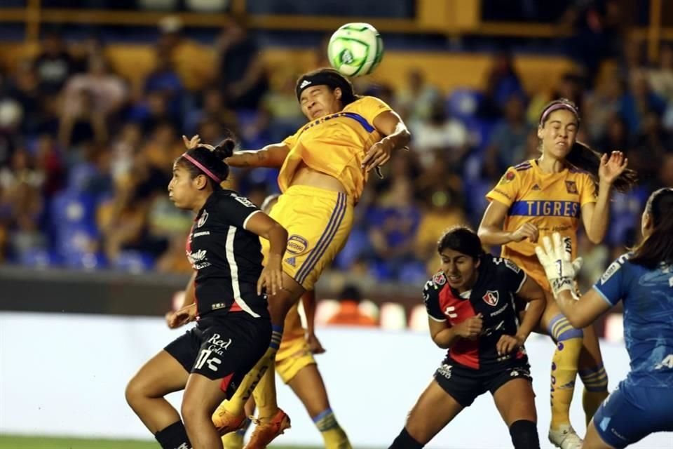 Tigres Femenil se impuso en el Uni 2-0 sobre el Atlas Femenil en el duelo de vuelta de los Cuartos de Final, con lo que avanzó a Semis del Clausura 2023 con global de 7-0.