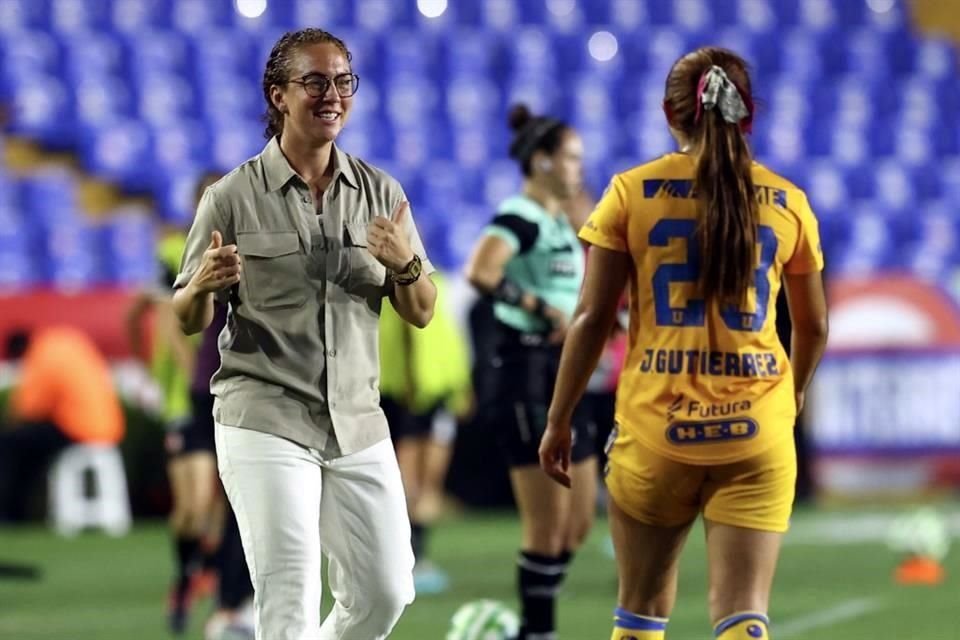 Tigres Femenil se impuso en el Uni 2-0 sobre el Atlas Femenil en el duelo de vuelta de los Cuartos de Final, con lo que avanzó a Semis del Clausura 2023 con global de 7-0.