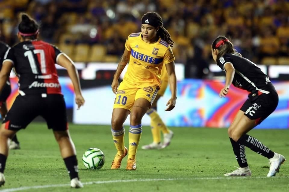 Tigres Femenil se impuso en el Uni 2-0 sobre el Atlas Femenil en el duelo de vuelta de los Cuartos de Final, con lo que avanzó a Semis del Clausura 2023 con global de 7-0.