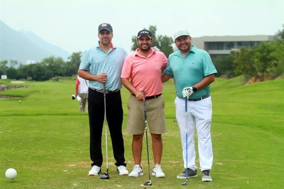 José Garza, Carlos Yunes y Genaro Ibarra