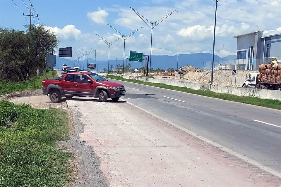 La autopistas tiene accesos considerados peligrosos.