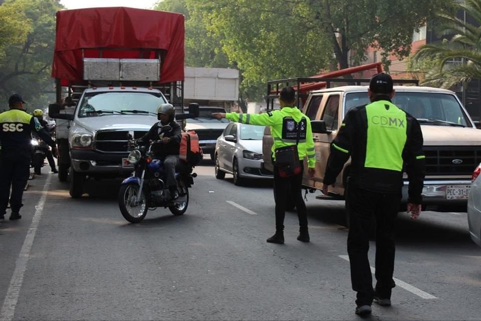 La Semovi y la SSC realizaron 39 operativos para motociclistas entre el 25 de abril y el 24 de mayo.