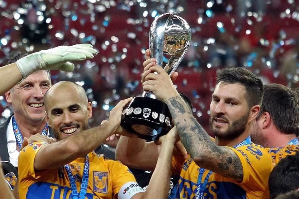 Las postales de la celebración de Tigres tras lograr su octavo título de Liga.
