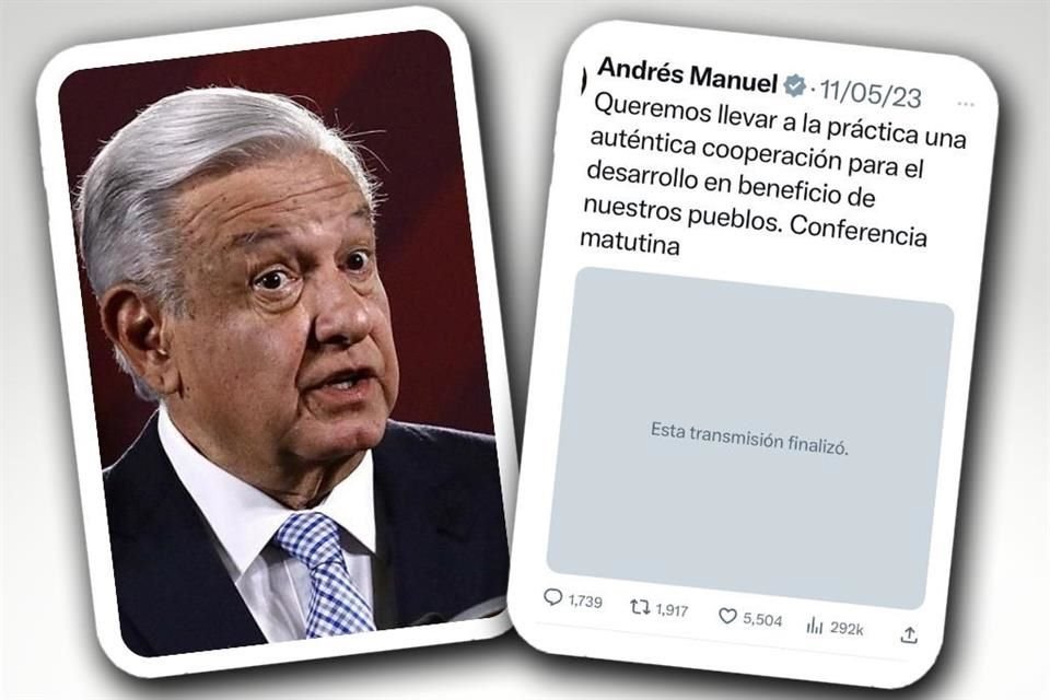 En la mañanera del 11 de mayo, AMLO llamó a votar por la continuidad de la 4T en 2024.