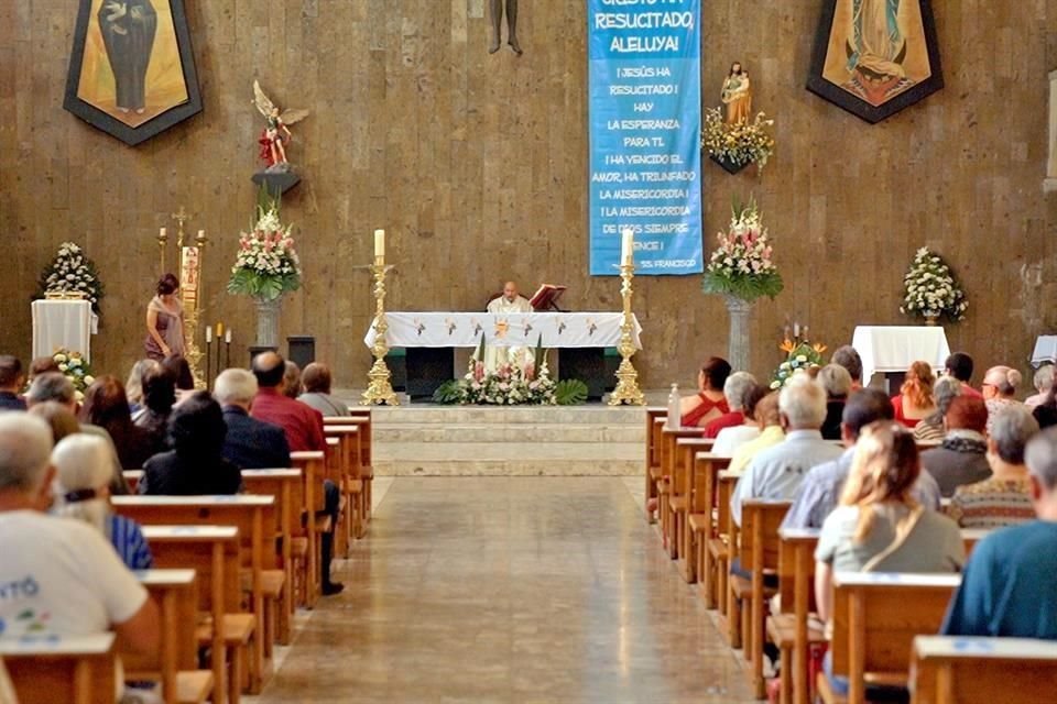 Misa de acción de gracias en la Parroquia San Nicolás Tolentino