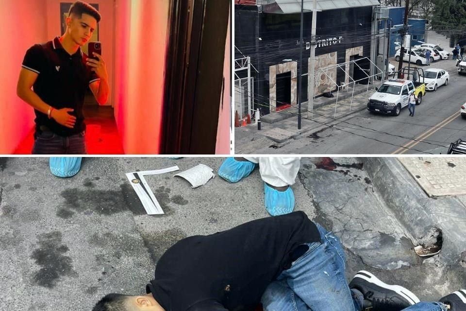 Ulises Leija murió afuera del Bar Distrito F, ubicado en la Avenida del Estado, en la Colonia Tecnológico.