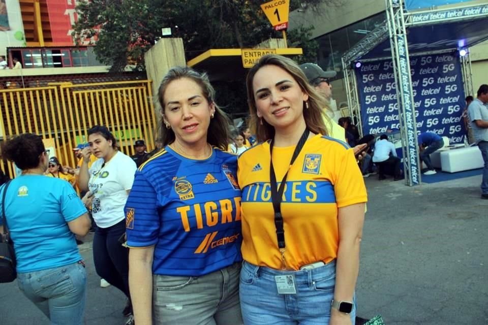 Blanca Ayala y Belinda Barreda