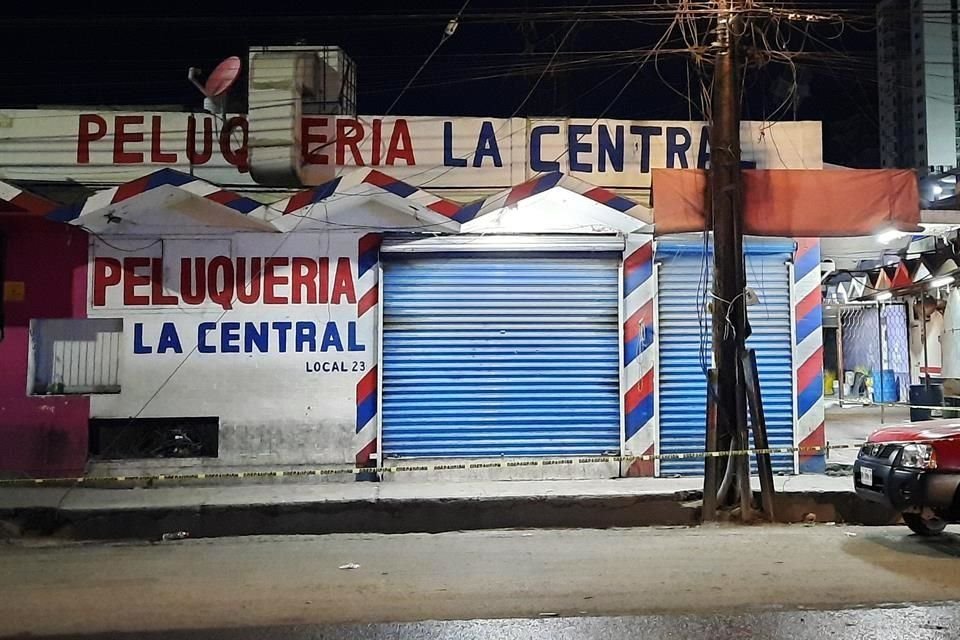El ataque fue contra la peluquería ubicada en Villagrán y José Miguel Domínguez, en la Colonia Industrial.