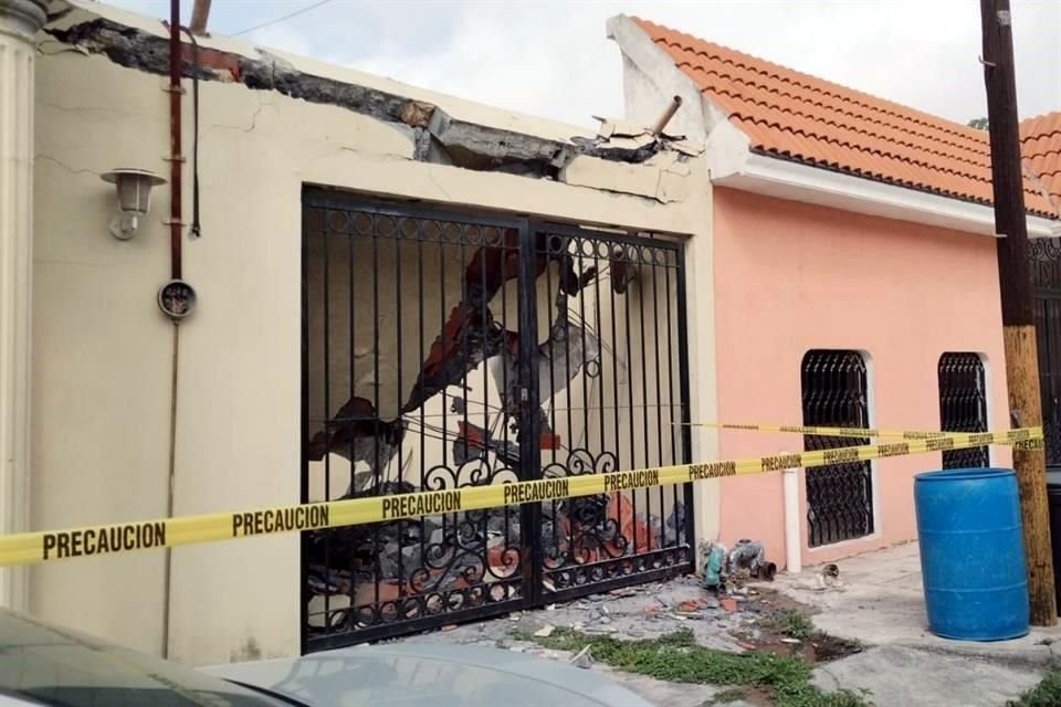 El accidente fue reportado a las 8:47 horas en el domicilio ubicado en la calle Amatista, número 114, en la Colonia Cuauhtémoc.