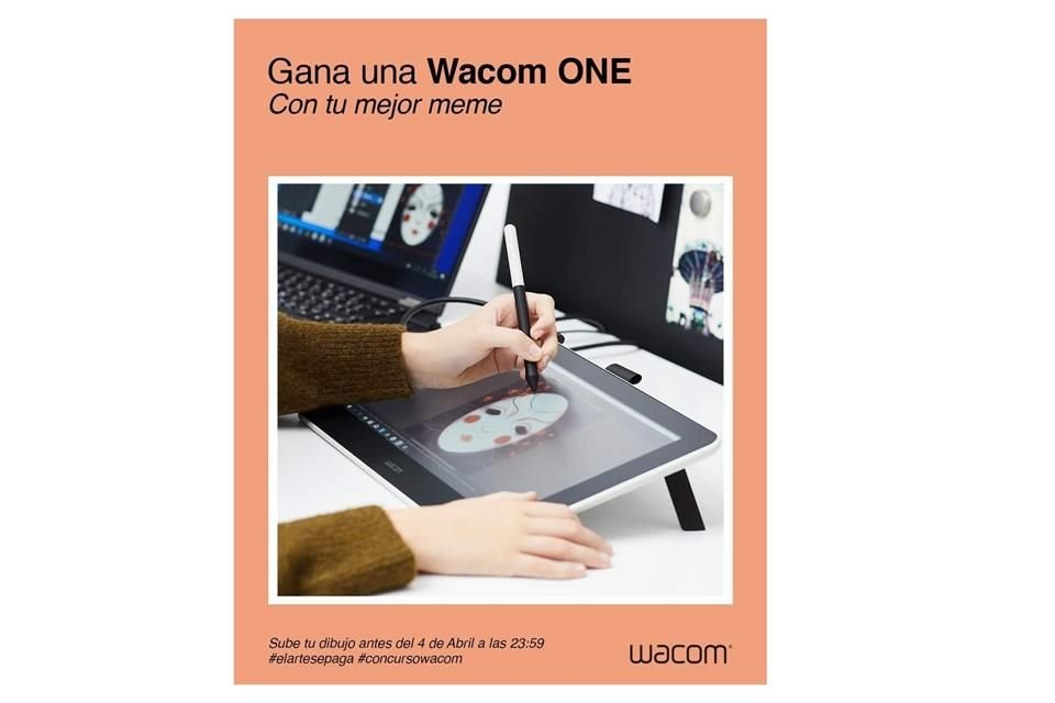 Los ganadores recibirán una de las tres Wacom One, un monitor interactivo creativo que tiene un valor de 13 mil 700 pesos.