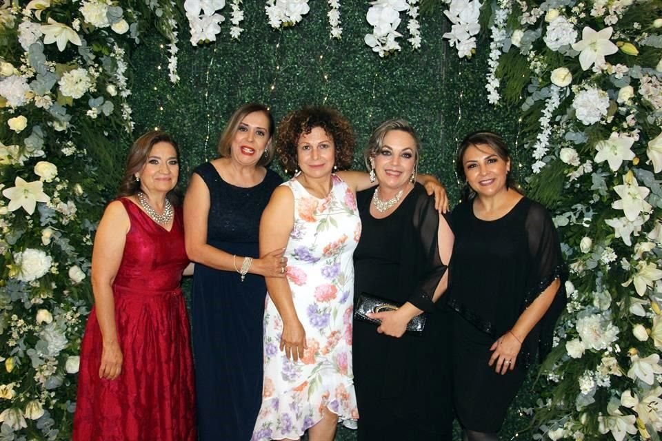 Irma del Bosque, Sonia Espinosa, Anita Mijares, Mayra Yutani y Patricia González
