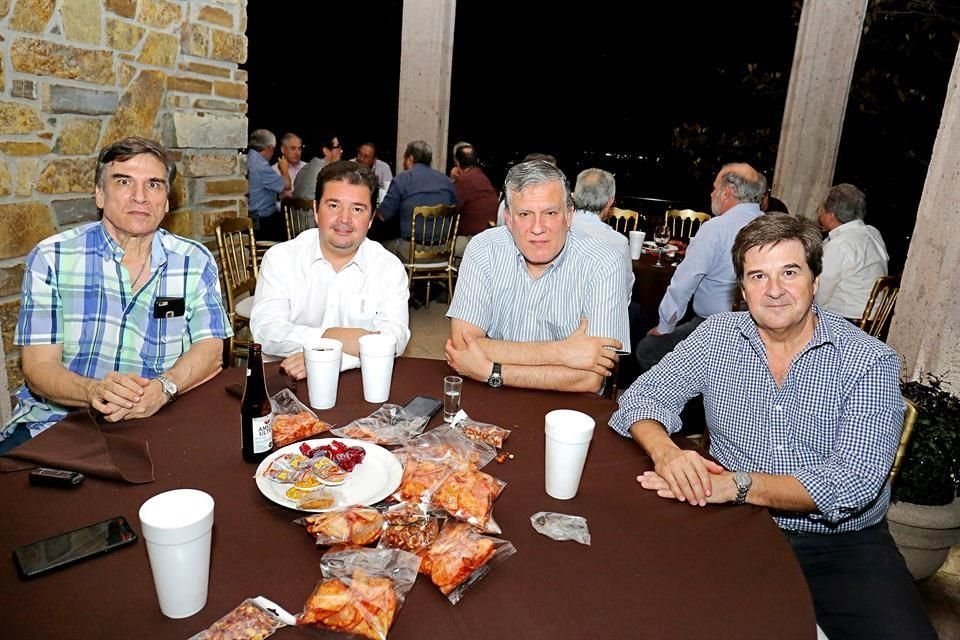 Juan Domene, Daniel Flores, Juan Carlos Calderón y José Carlos Sada