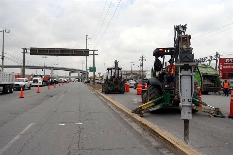 El Estado rehabilitará el llamado 'Triángulo de las Bermudas', donde se cruzan las carreteras a Monclova y a Colombia con el Libramiento Noreste.