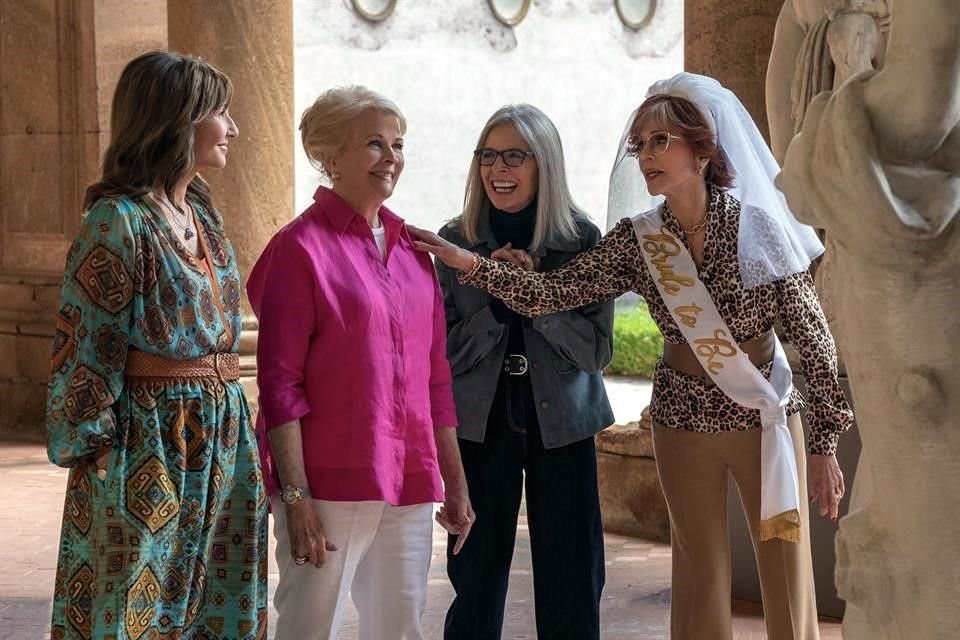 Mary Steenburgen, Candice Bergen, Diane Keaton y Jane Fonda vuelven con la secuela de 'Cuando Ellas Quieren', de 2018.