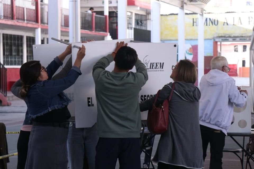 En jornada electoral del Edomex se espera que 12 millones de ciudadanos salgan a votar para elegir a su próxima Gobernadora.