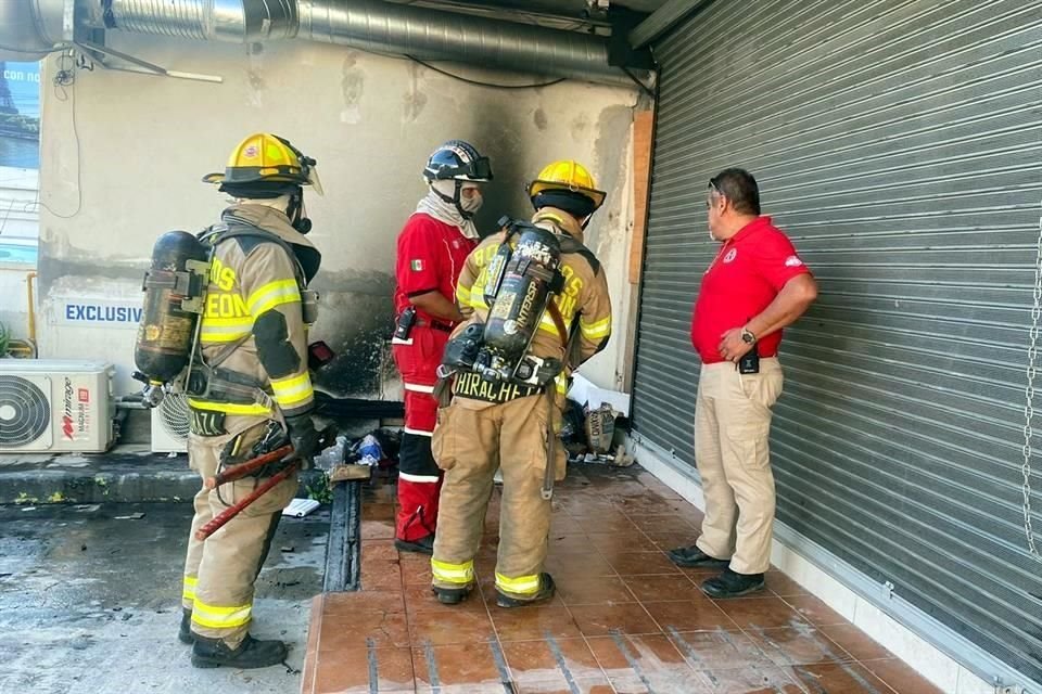 El incendio se reportó en el edificio San Ángel, ubicado en la Avenida José Vasconcelos y Río Támesis, en la Colonia del Valle.