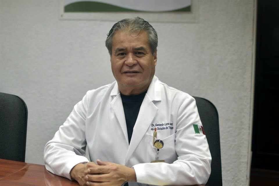 El jefe de la División de Trasplantes de la UMAE 25, Gerardo Luna López.