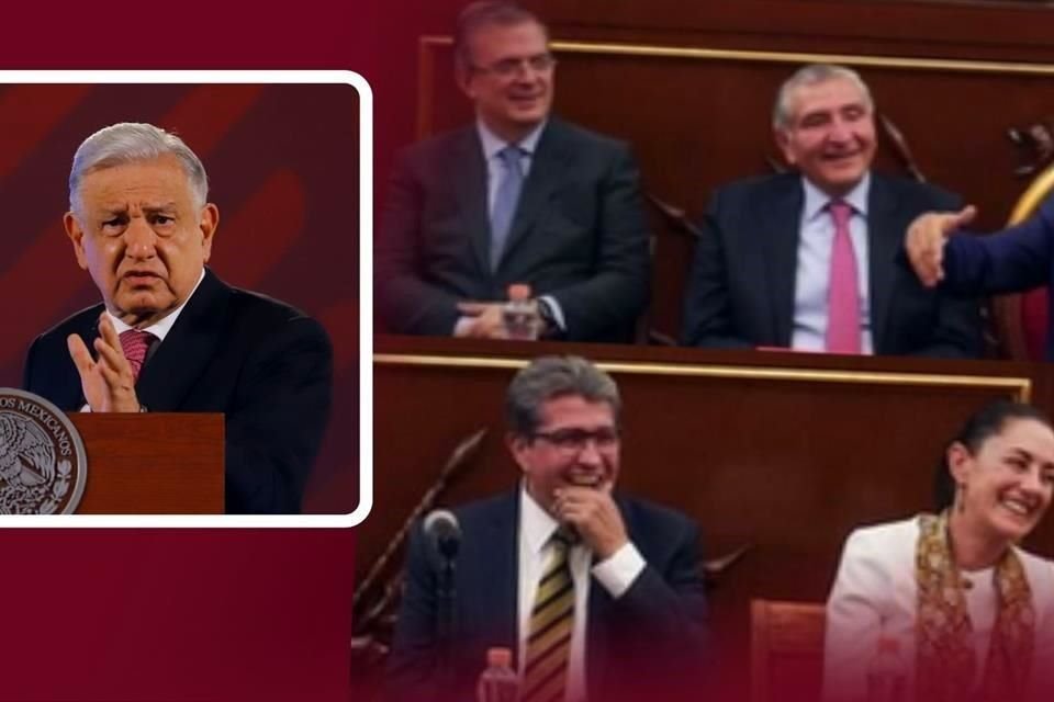 El Presidente López Obrador afirmó que no se darán rupturas entre las 'corcholatas' de Morena por la candidatura presidencial pues habrá piso parejo.