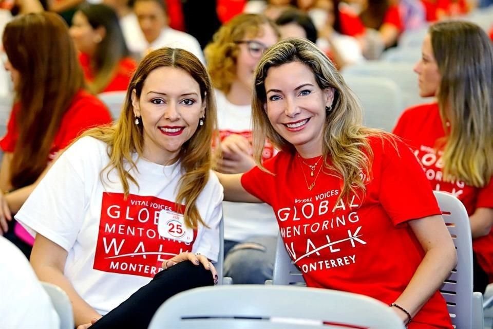 Erika Guzmán y Magala Martínez de Gómez