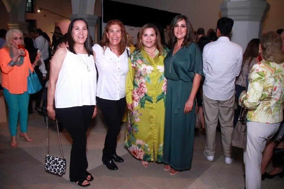 Fabiola Guadarrama, Ana Longoria, Katia Cordero y Nena Villarreal de Yesaki