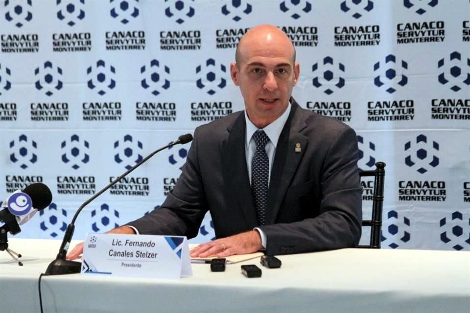 Fernando Canales Stelzer, presidente de la Canaco de Monterrey.