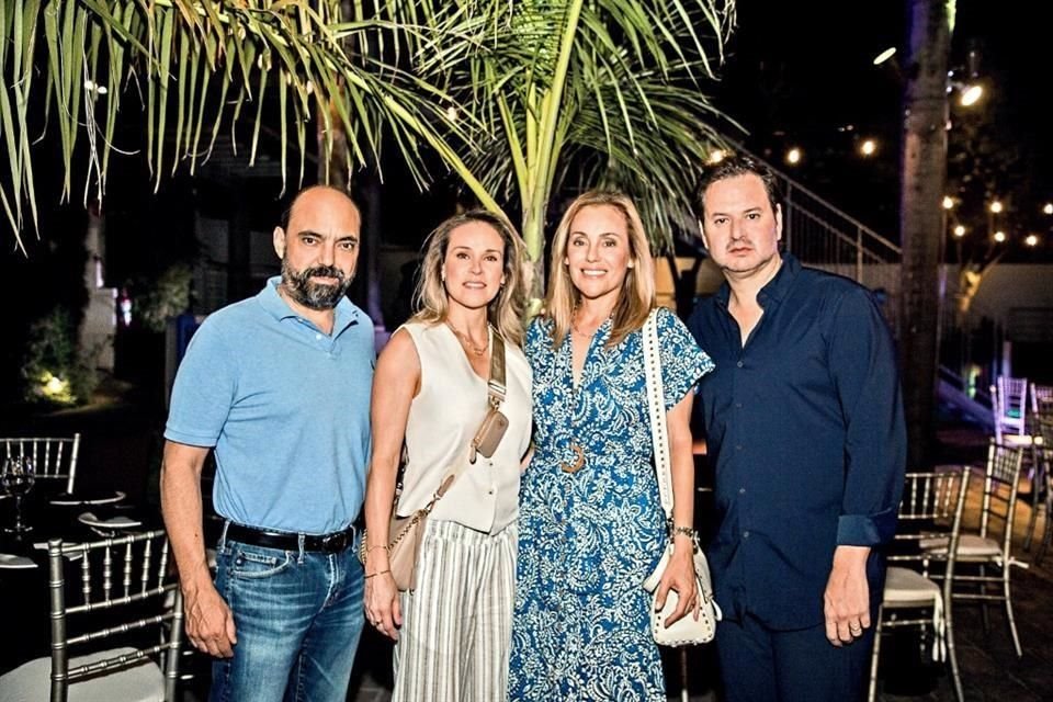 Rodrigo Villarreal, Célica Chávez, Ana Lía García y Carlos Rousseau