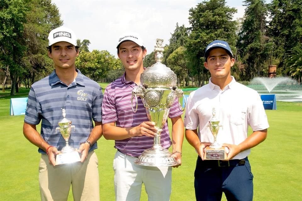 Rodrigo Barahona, José Cristónal Islas y Sebastián Gamboa